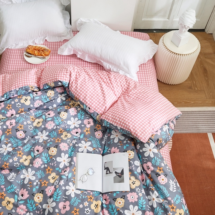 91家纺网 家纺一手货源 找家纺 贝兰仙奴 2025春夏新款全棉纯棉12868印花单被套 被套单件 初夏