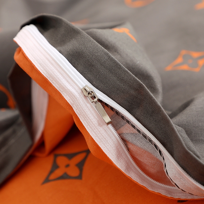 91家纺网 家纺一手货源 找家纺 贝兰仙奴 2025春夏新款全棉纯棉12868印花单被套 被套单件 潮流咖