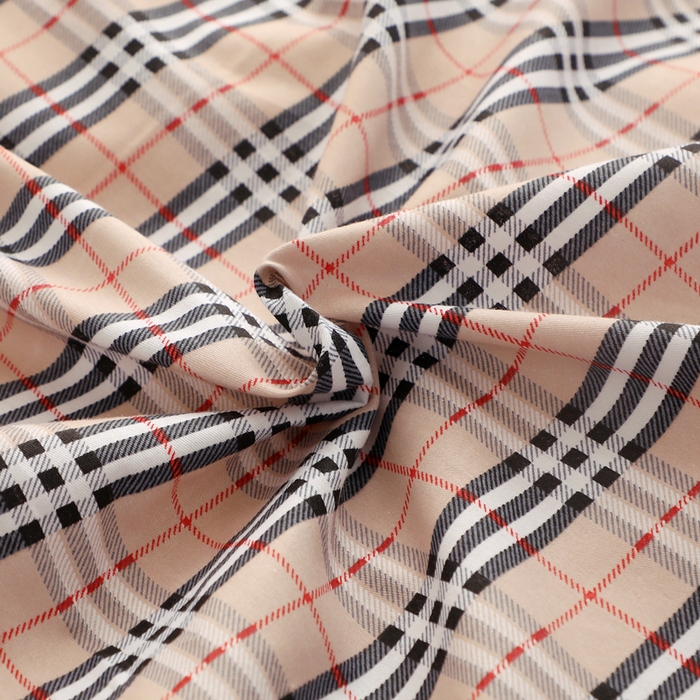 91家纺网 家纺一手货源 找家纺 贝兰仙奴 2025春夏新款全棉纯棉12868印花单被套 被套单件 小熊宝莉灰