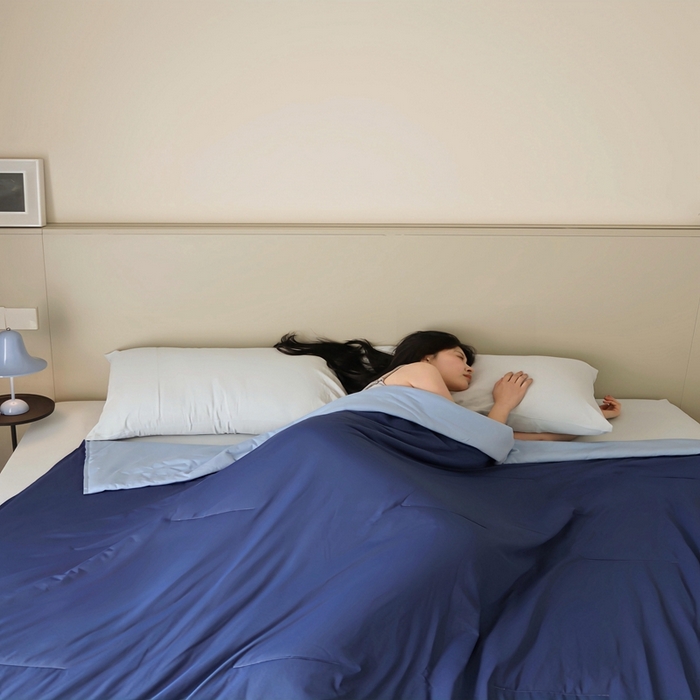 91家纺网 家纺一手货源 找家纺 （总）芯氧 2025新款亚朵同款星球夏季凉感深睡por2.0夏被