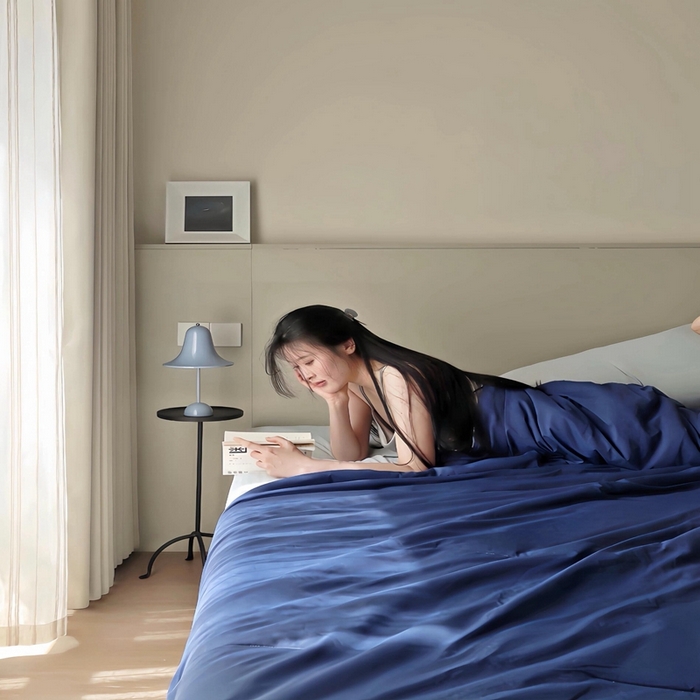 91家纺网 家纺一手货源 找家纺 （总）芯氧 2025新款亚朵同款星球夏季凉感深睡por2.0夏被