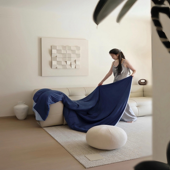 91家纺网 家纺一手货源 找家纺 （总）芯氧 2025新款亚朵同款星球夏季凉感深睡por2.0夏被