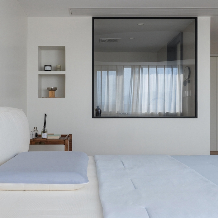 91家纺网 家纺一手货源 找家纺 芯氧 2025新款亚朵同款星球夏季凉感深睡por2.0夏被 青空灰