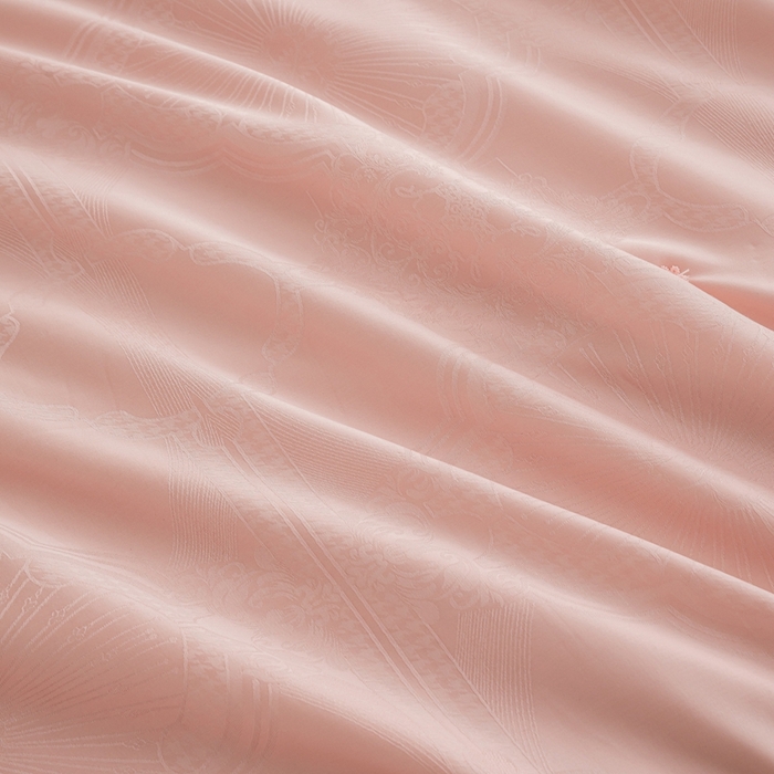 91家纺网 家纺一手货源 找家纺 2025新款SUN YOUNG系列高端蚕丝被【尚云锦纯蚕丝春秋被】 尚云锦粉色