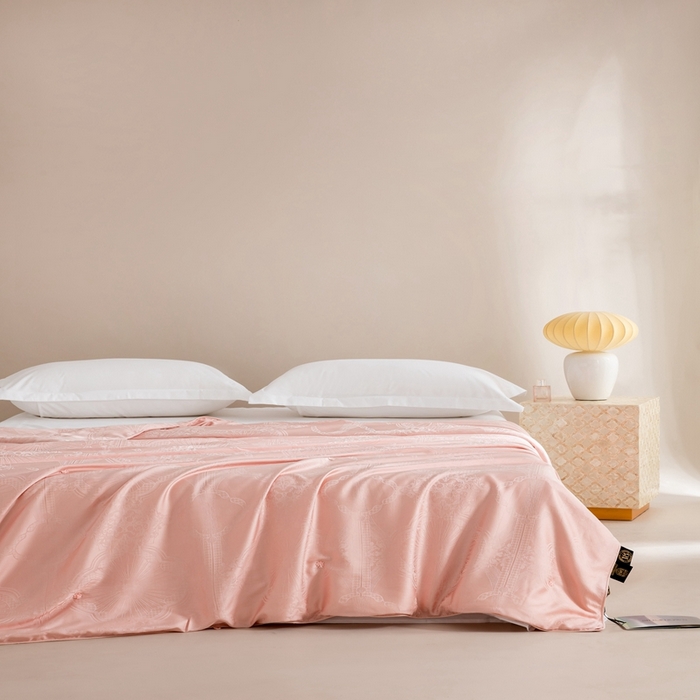 2025新款SUN YOUNG系列高端蚕丝被【尚云锦纯蚕丝春秋被】 尚云锦粉色