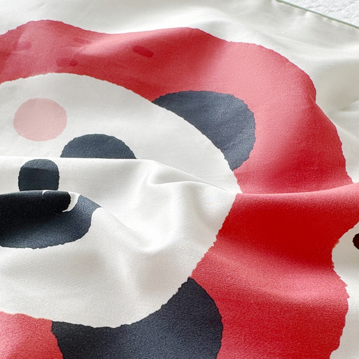 91家纺网 家纺一手货源 找家纺 荷马之梦 2025新款A类100支全棉贡缎双股加厚加柔儿童枕套-水果系列 小苹果