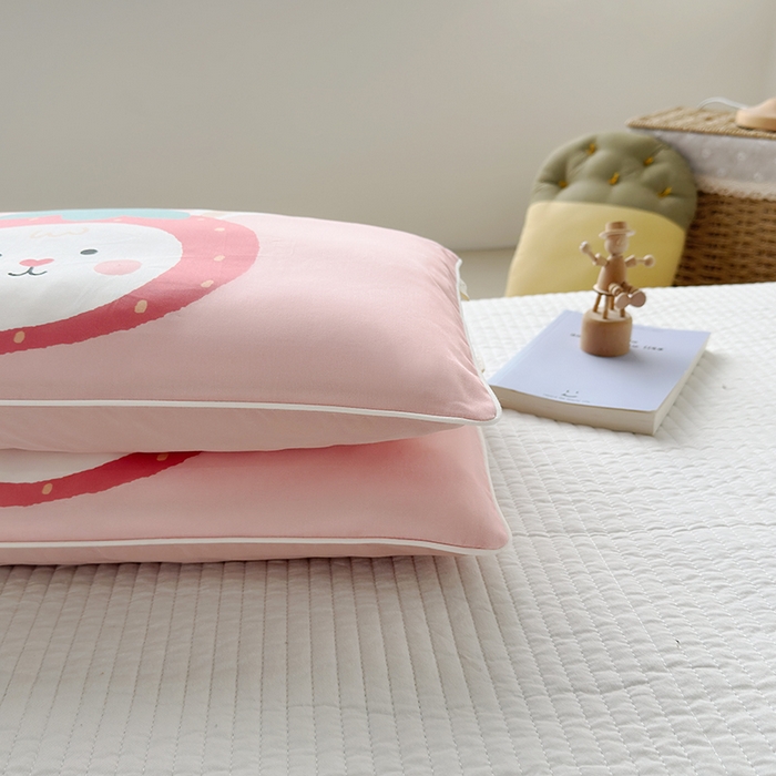 91家纺网 家纺一手货源 找家纺 （总）荷马之梦 2025新款A类100支全棉贡缎双股加厚加柔儿童枕套-水果系列