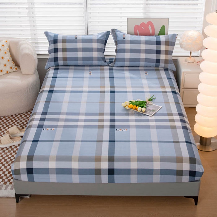 贝兰仙奴 2025春夏新款全棉纯棉12868印花单床笠 床笠单件 奇特兰