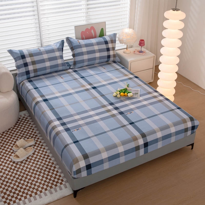 91家纺网 家纺一手货源 找家纺 贝兰仙奴 2025春夏新款全棉纯棉12868印花单床笠 床笠单件 奇特兰