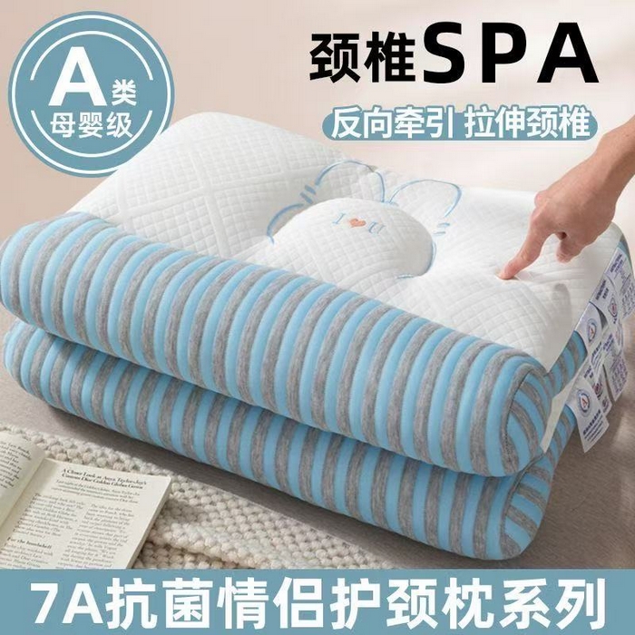 91家纺网 家纺一手货源 找家纺 （总）羽凡居 2025新款7A抗菌情侣护颈枕系列