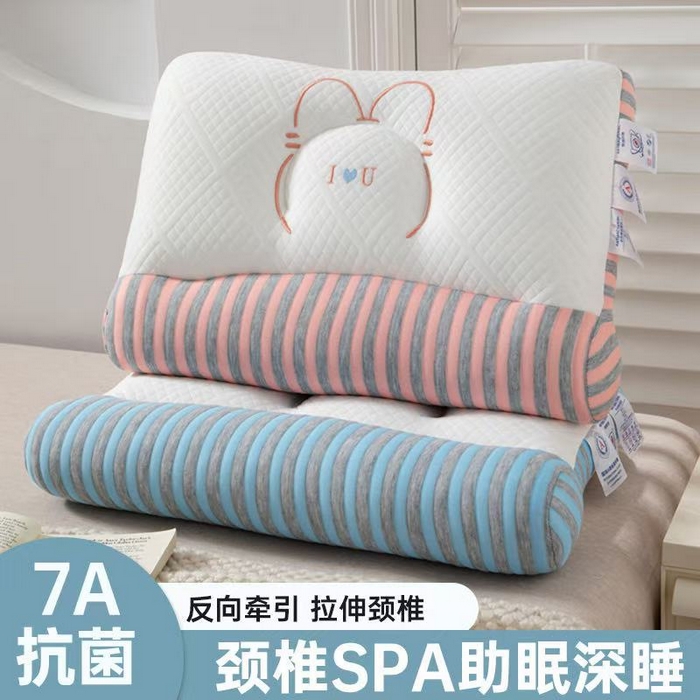 91家纺网 家纺一手货源 找家纺 （总）羽凡居 2025新款7A抗菌情侣护颈枕系列