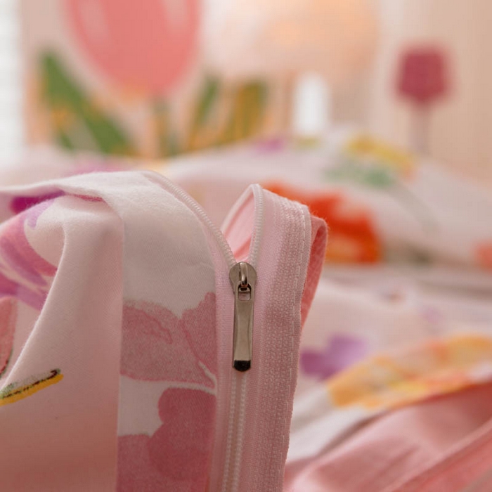 91家纺网 家纺一手货源 找家纺 贝兰仙奴 2025春夏新款全棉纯棉12868印花四件套 茗香