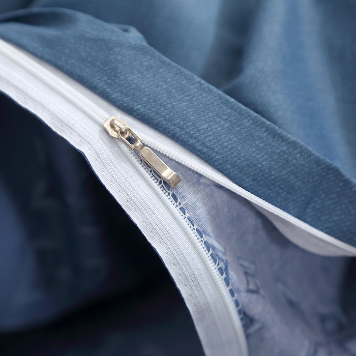 91家纺网 家纺一手货源 找家纺 贝兰仙奴 2025春夏新款全棉纯棉12868印花四件套 绅度湖绿