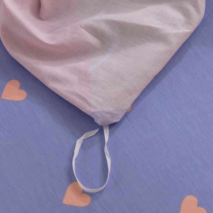 91家纺网 家纺一手货源 找家纺 贝兰仙奴 2025春夏新款全棉纯棉12868印花四件套 时光漫旅