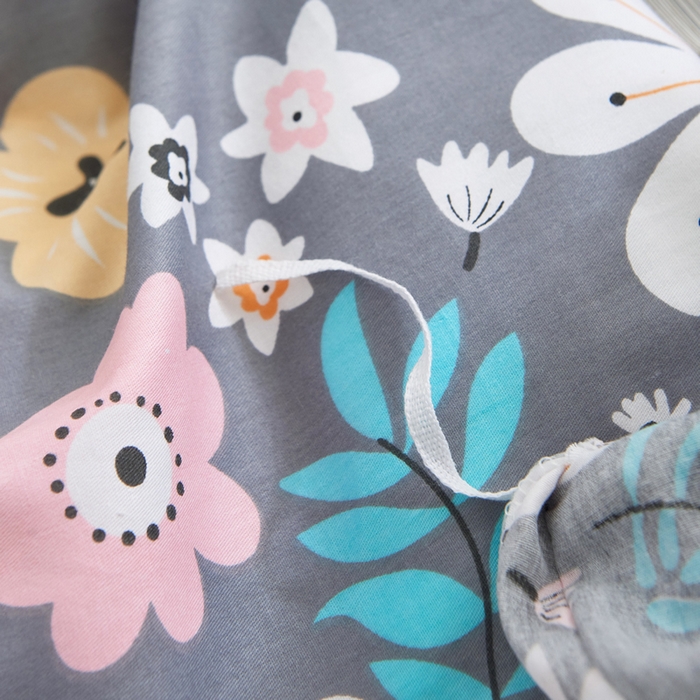 91家纺网 家纺一手货源 找家纺 贝兰仙奴 2025春夏新款全棉纯棉12868印花四件套 初夏