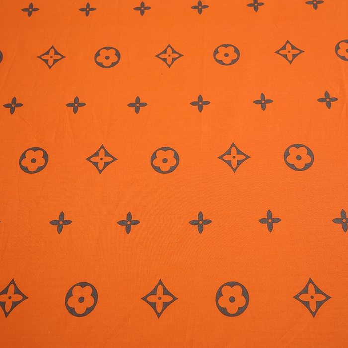 91家纺网 家纺一手货源 找家纺 贝兰仙奴 2025春夏新款全棉纯棉12868印花四件套 潮流桔