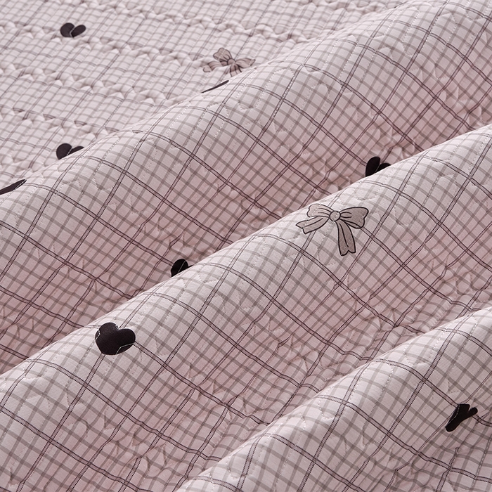 91家纺网 家纺一手货源 找家纺 床笠人家 2025新款全棉夹棉防水床垫 德芙