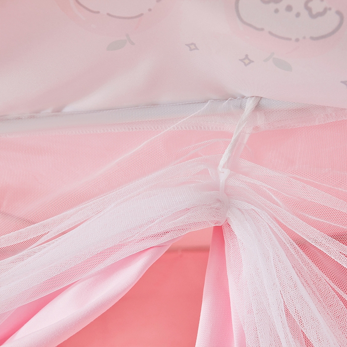 91家纺网 家纺一手货源 找家纺 锦逸家居 2025新款学生宿舍遮光蚊帐（提供买家秀） 公主请发财