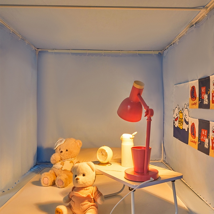 91家纺网 家纺一手货源 找家纺 锦逸家居 2025新款学生宿舍遮光蚊帐（提供买家秀） 暴富发财