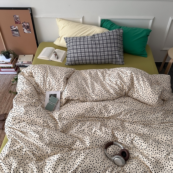 91家纺网 家纺一手货源 找家纺 （总）柚可家居 2025新款数码印花全棉四件套-梦游芝加哥