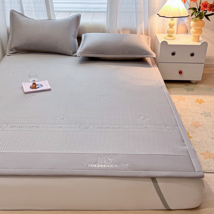 91家纺网 家纺一手货源 找家纺 （总）暖居 2025新款复合凉席席子三件套