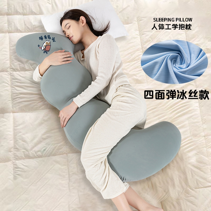 91家纺网 家纺一手货源 找家纺 （总）汇总眠小二靠枕靠垫 2025新款人体工学睡姿矫正抱枕枕芯（联系厂家代发包邮）