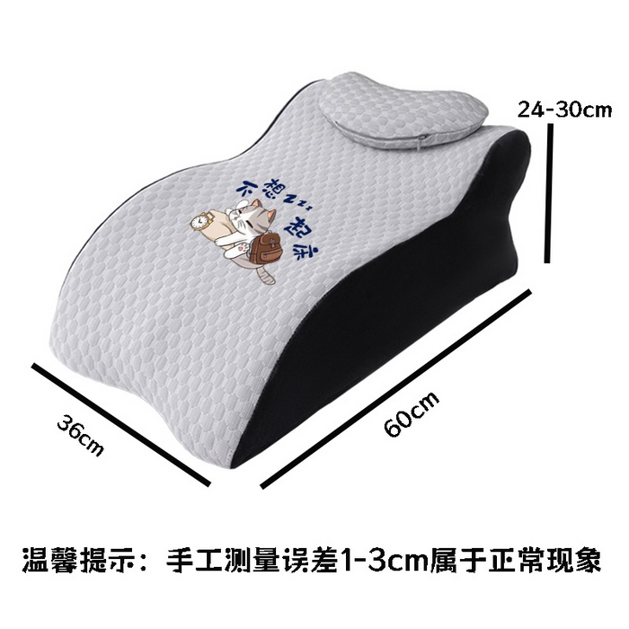 91家纺网 家纺一手货源 找家纺 2025新款冰豆豆人体工学趴睡枕枕芯汇总（联系厂家代发包邮） M53粉无气囊