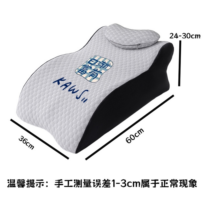91家纺网 家纺一手货源 找家纺 2025新款冰豆豆人体工学趴睡枕枕芯汇总（联系厂家代发包邮） M63黑色无气囊