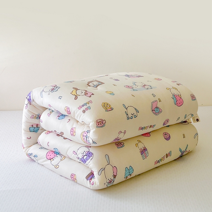 91家纺网 家纺一手货源 找家纺  提供买家秀爆款花型不断货A类母婴级宝宝被针织棉夏被空调被春秋被冬被大豆被被子被芯 萌宠世界【A类针织棉面料母婴可用】