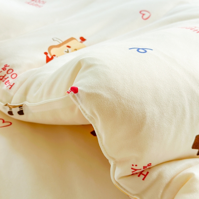 91家纺网 家纺一手货源 找家纺  提供买家秀爆款花型不断货A类母婴级宝宝被针织棉夏被空调被春秋被冬被大豆被被子被芯 曲奇面包【A类针织棉面料母婴可用】