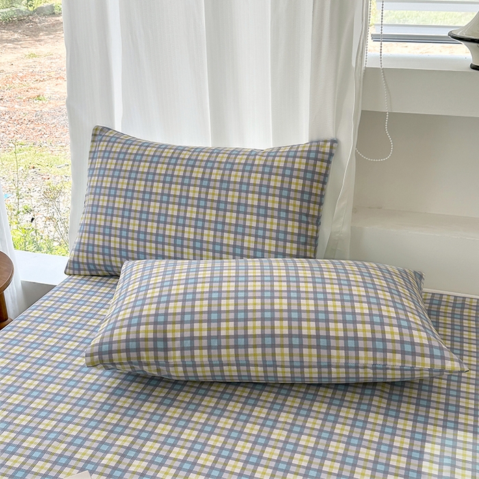 91家纺网 家纺一手货源 找家纺 家贝爱2025原棉印花老粗布床单凉席三件套 瑞格聚福