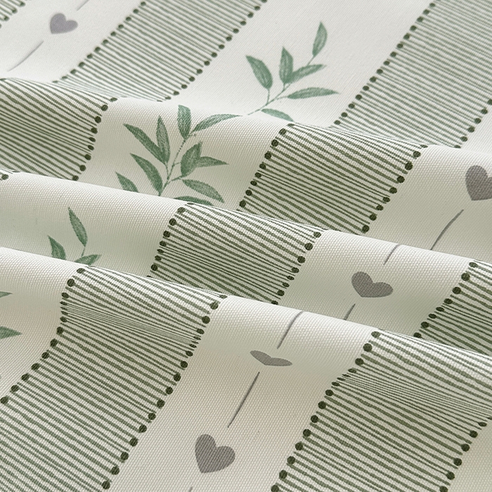 91家纺网 家纺一手货源 找家纺 家贝爱2025原棉印花老粗布床单凉席三件套 竹林意趣