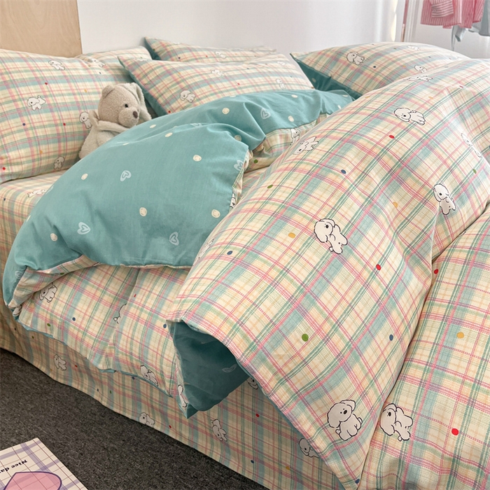 91家纺网 家纺一手货源 找家纺 （总）如约 2025新款全棉12868印花四件套