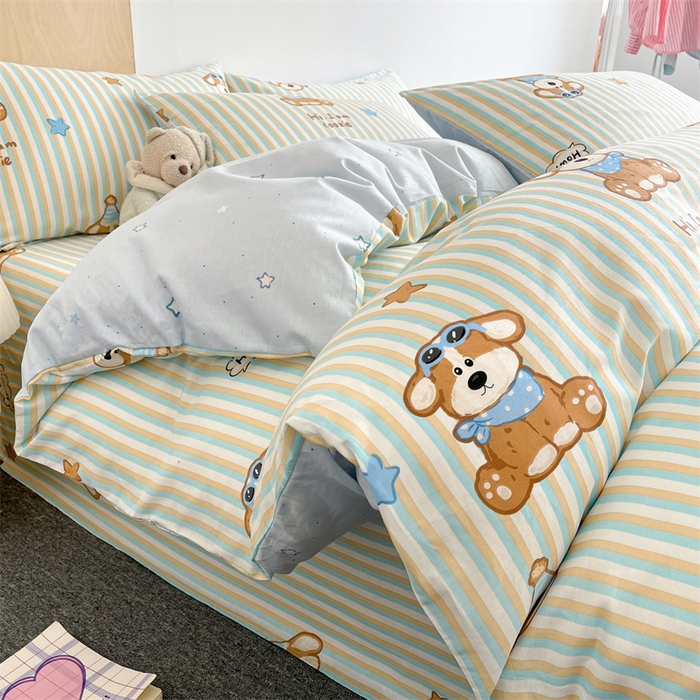 91家纺网 家纺一手货源 找家纺 （总）如约 2025新款全棉12868印花四件套