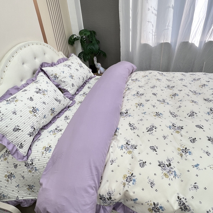 91家纺网 家纺一手货源 找家纺 寝居阁 2025新款床盖四件套 千百意