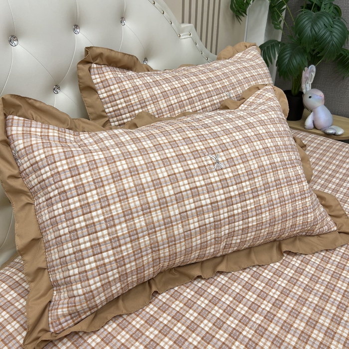 91家纺网 家纺一手货源 找家纺 寝居阁 2025新款床盖四件套 温迪格调