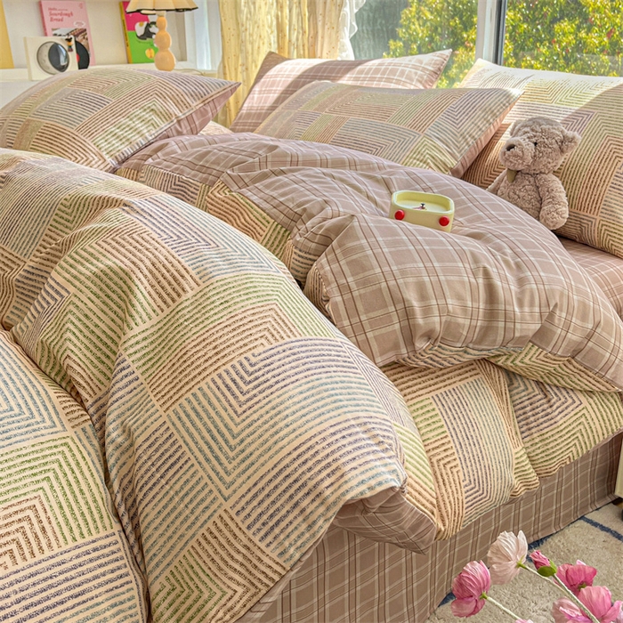 91家纺网 家纺一手货源 找家纺 （总）如约 2025新款全棉12868印花四件套