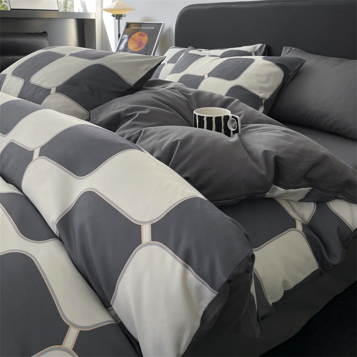 91家纺网 家纺一手货源 找家纺 （总）如约 2025新款全棉12868印花四件套