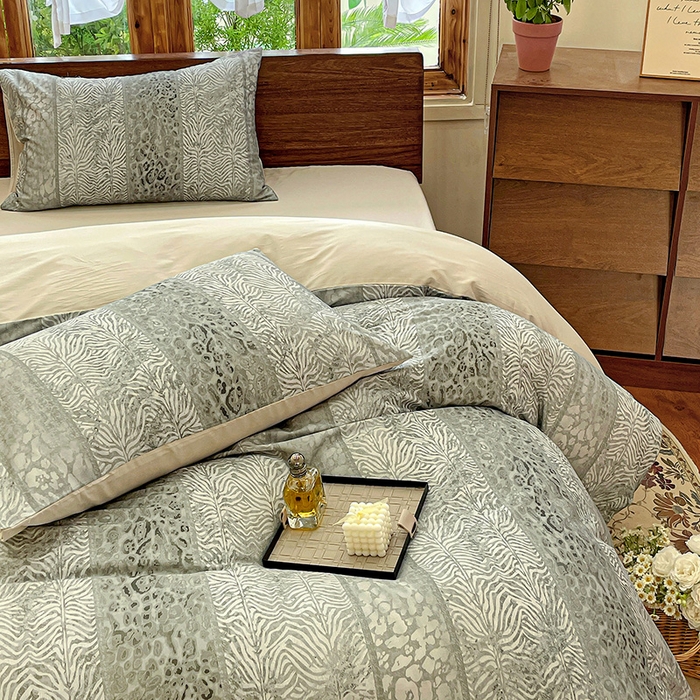 91家纺网 家纺一手货源 找家纺 （总）耀悦家纺 2025年60支纯棉印花四件套长绒棉被套床单