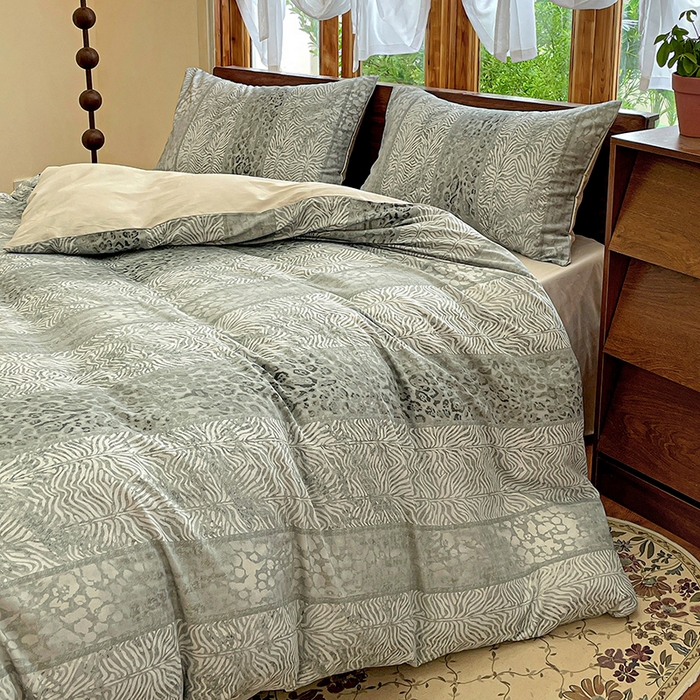 91家纺网 家纺一手货源 找家纺 （总）耀悦家纺 2025年60支纯棉印花四件套长绒棉被套床单