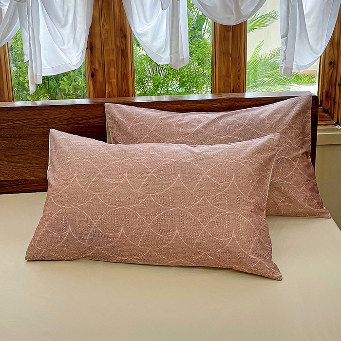 91家纺网 家纺一手货源 找家纺 耀悦家纺 2025年60支纯棉印花四件套长绒棉被套床单 江潮