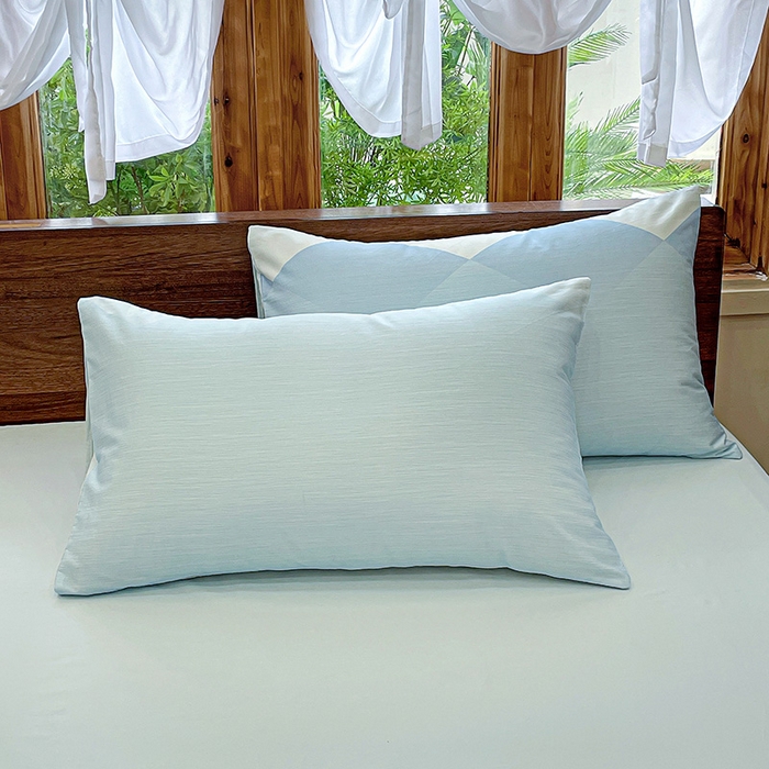 91家纺网 家纺一手货源 找家纺 耀悦家纺 2025年60支纯棉印花四件套长绒棉被套床单 梦幻林海