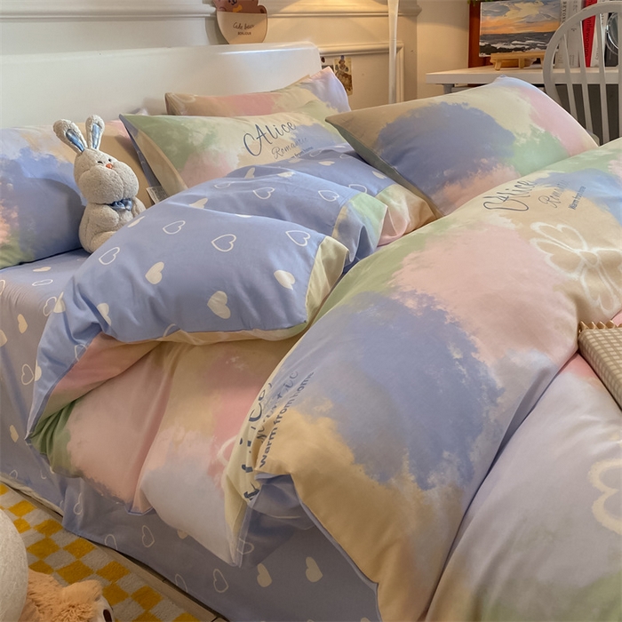 91家纺网 家纺一手货源 找家纺 （总）如约 2025新款全棉12868印花四件套