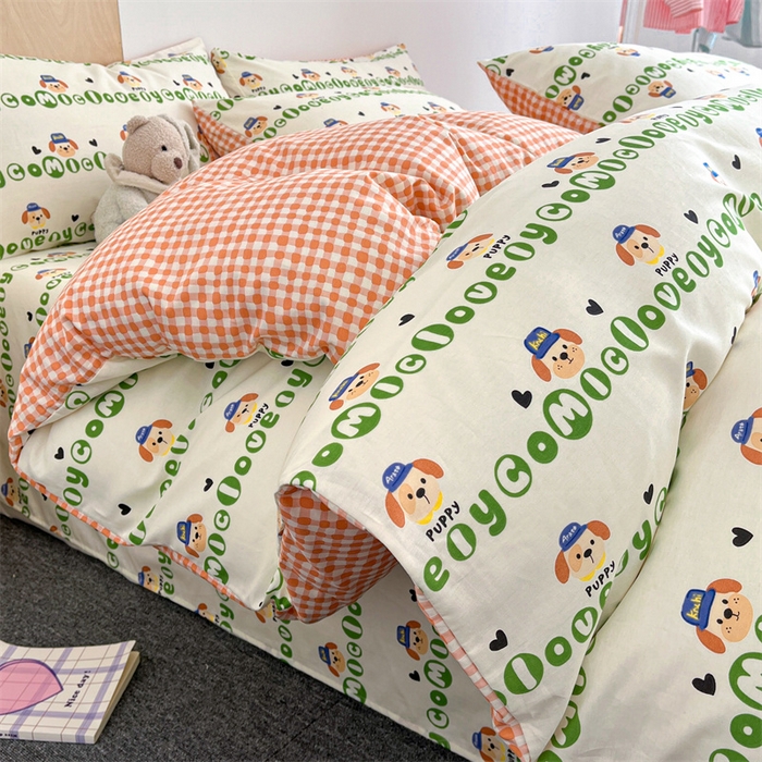 91家纺网 家纺一手货源 找家纺 （总）如约 2025春夏新款12868全棉印花单被套