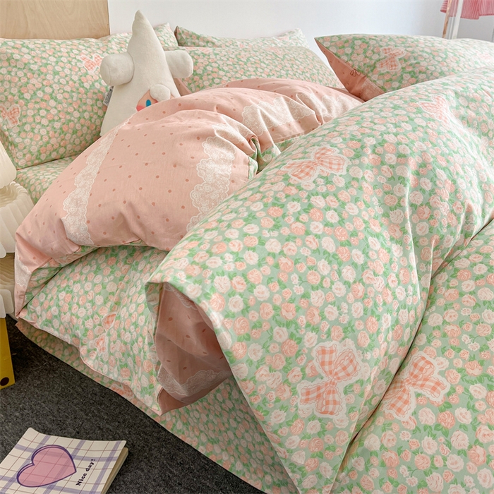 91家纺网 家纺一手货源 找家纺 （总）如约 2025春夏新款12868全棉印花单被套