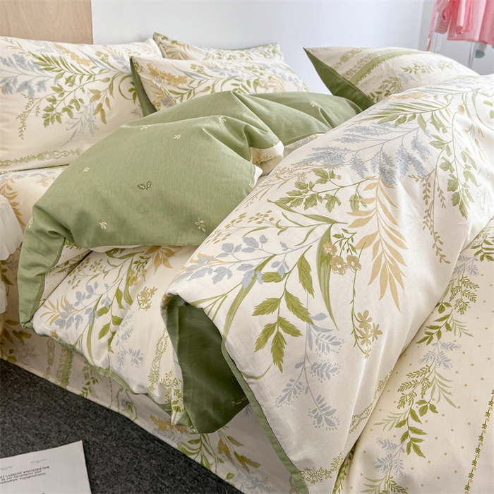 91家纺网 家纺一手货源 找家纺 （总）如约 2025春夏新款12868全棉印花单被套