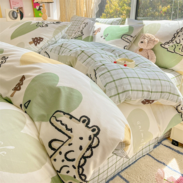 91家纺网 家纺一手货源 找家纺 （总）如约 2025春夏新款12868全棉印花单被套