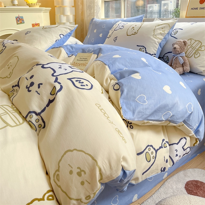 91家纺网 家纺一手货源 找家纺 （总）如约 2025春夏新款12868全棉印花单被套