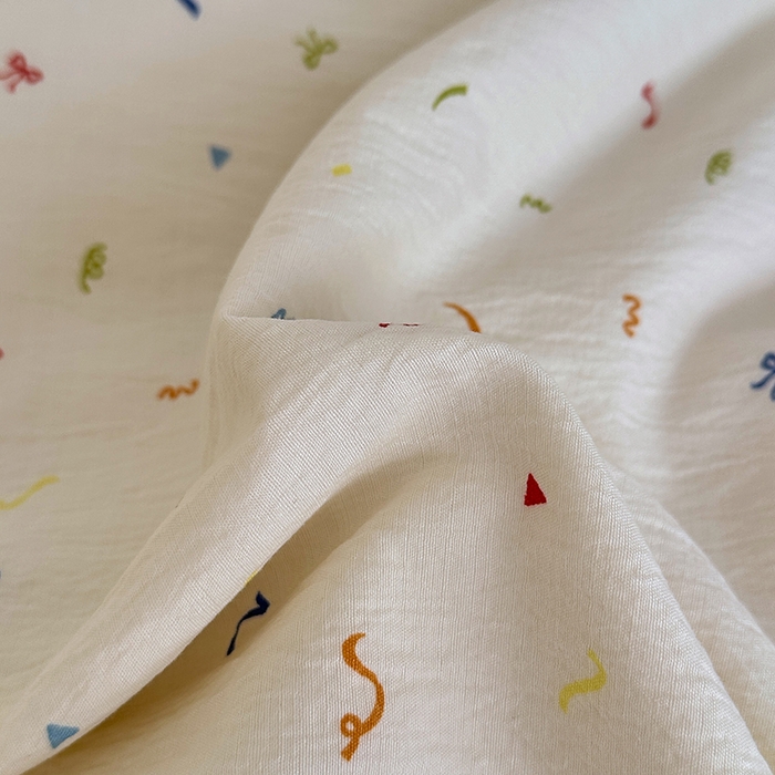 91家纺网 家纺一手货源 找家纺 斯卡诺家纺 2025新款纯棉花边双层纱四件套水洗棉四件套