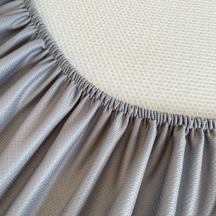 91家纺网 家纺一手货源 找家纺 欧邦2025新款提花冰豆豆床笠款夏被四件套-牡丹系列 牡丹-蓝灰